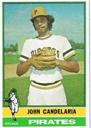 1976 Topps Baseball Cards      317     John Candelaria RC